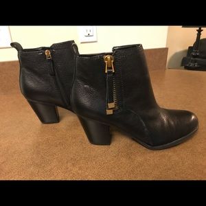 Franco Sarto black booties